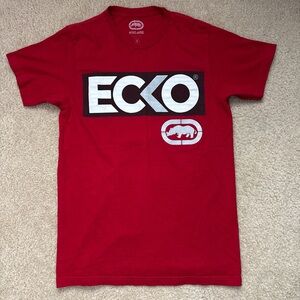 Ecko Unlimited Bold Red Logo Tee